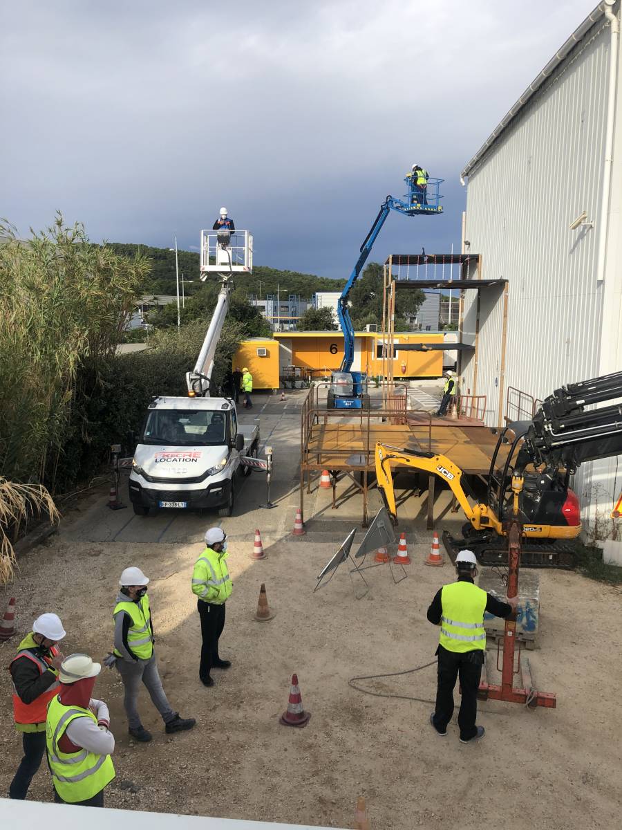 Plateau technique Caces six-fours les plages Toulon